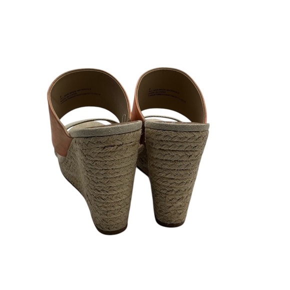 Dolce VITA lotty beige‎ orange straps espadrilles size 9 - Picture 4 of 6